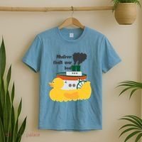 Whatever Floats Your Boat Funny Floaty Duck T-Shirt thumb 2