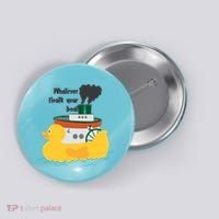 Whatever Floats Your Boat Funny Floaty Duck Button thumb 0