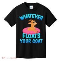 Whatever Floats Your Goat Kids T-Shirt thumb 0