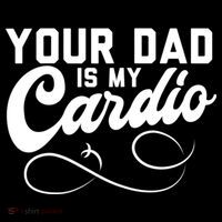 Womens Funny Your Dad Is My Cardio Coffee Mug thumb 5