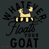 WHATEVER FLOATS YOUR GOAT Pajama Set thumb 2