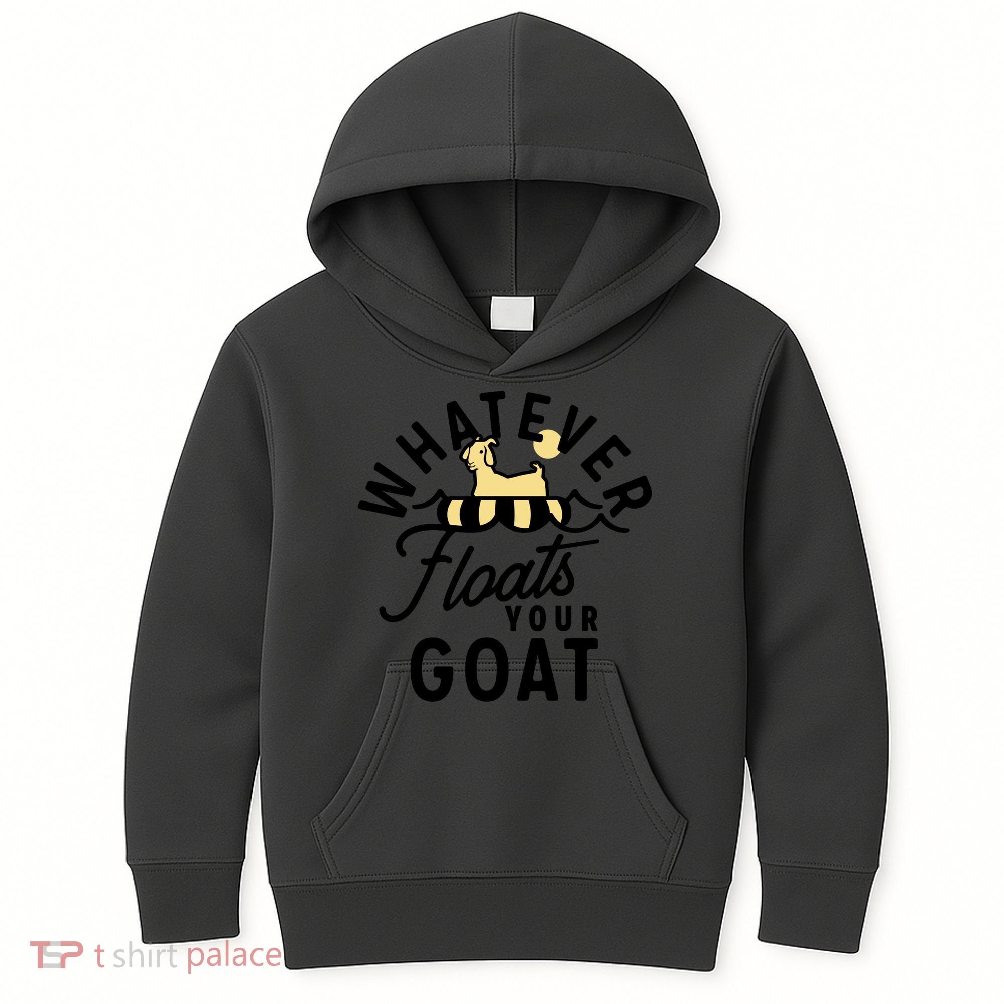 WHATEVER FLOATS YOUR GOAT Kids Hoodie