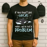 We've Got A Problem Whale Lover Marine Biologist Whales T-Shirt thumb 6