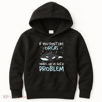 We've Got A Problem Whale Lover Marine Biologist Whales Kids Hoodie thumb 0