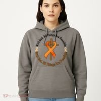 With God All Things Are Possible Multiple Sclerosis Awareness Hoodie thumb 5