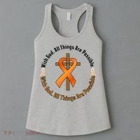 With God All Things Are Possible Multiple Sclerosis Awareness Women's Tank Top thumb 3