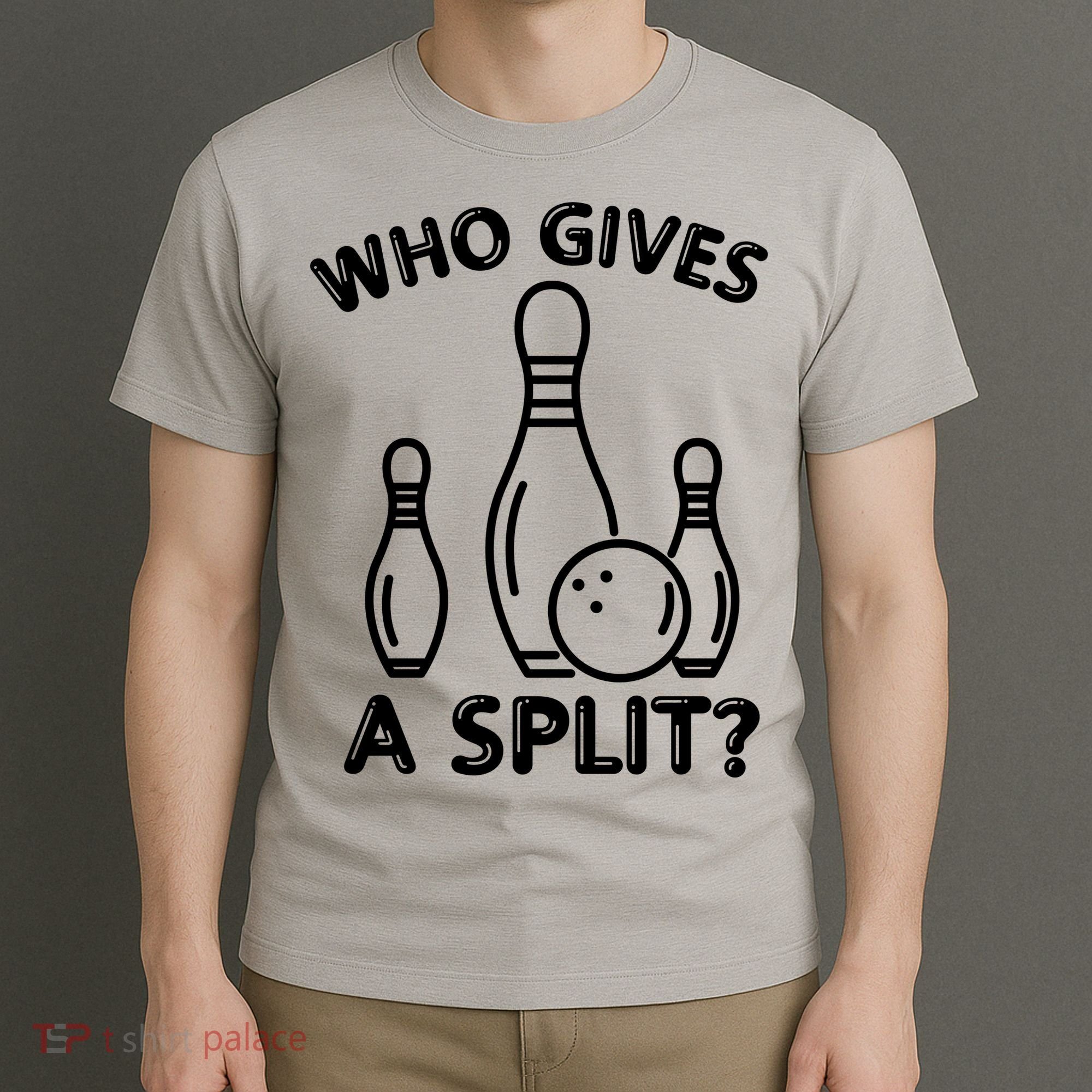 Who Gives A Split Funny Bowling Balls T-Shirt