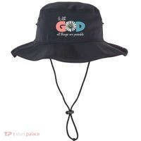 With God All Things Are Possible Bucket Hat thumb 0
