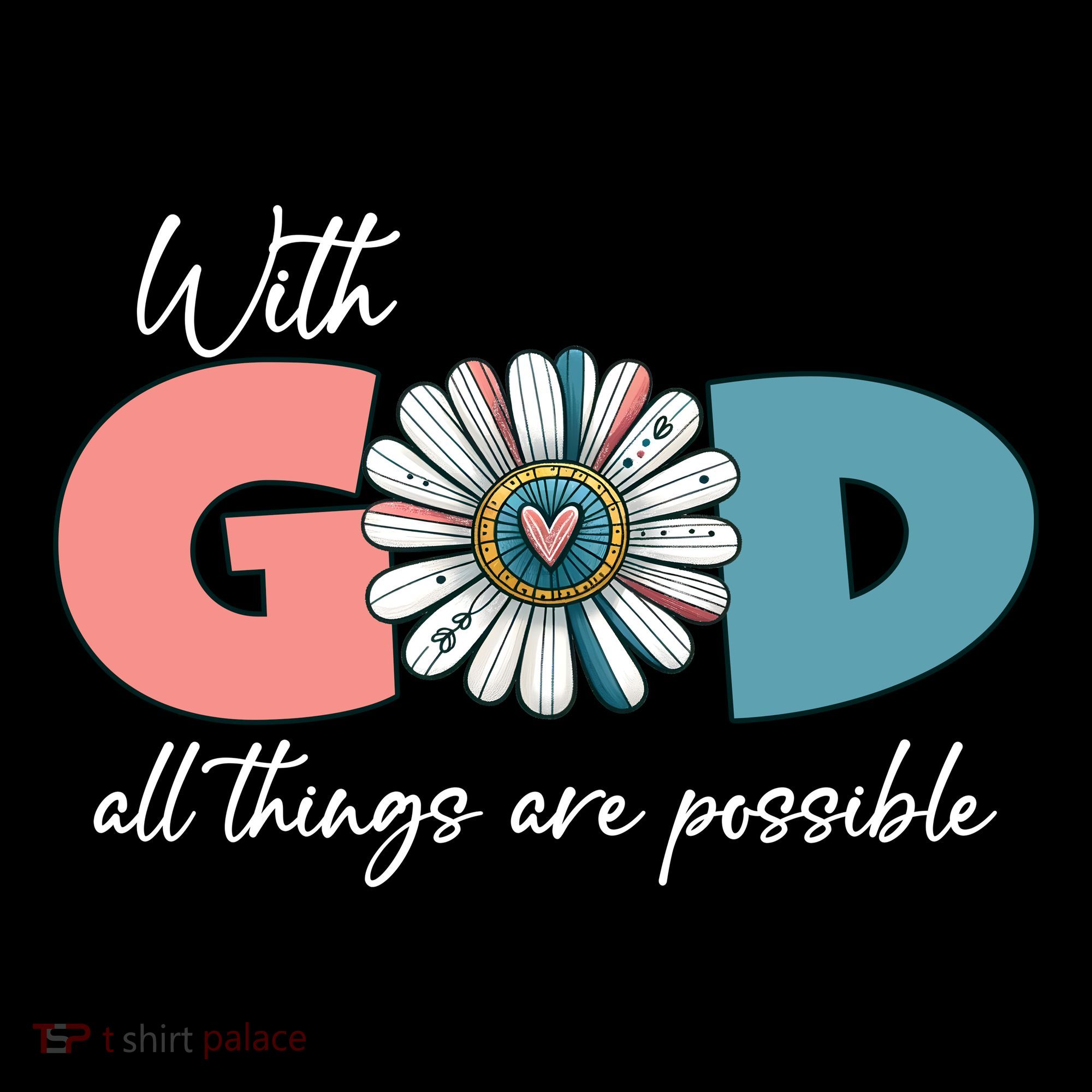 With God All Things Are Possible Bucket Hat