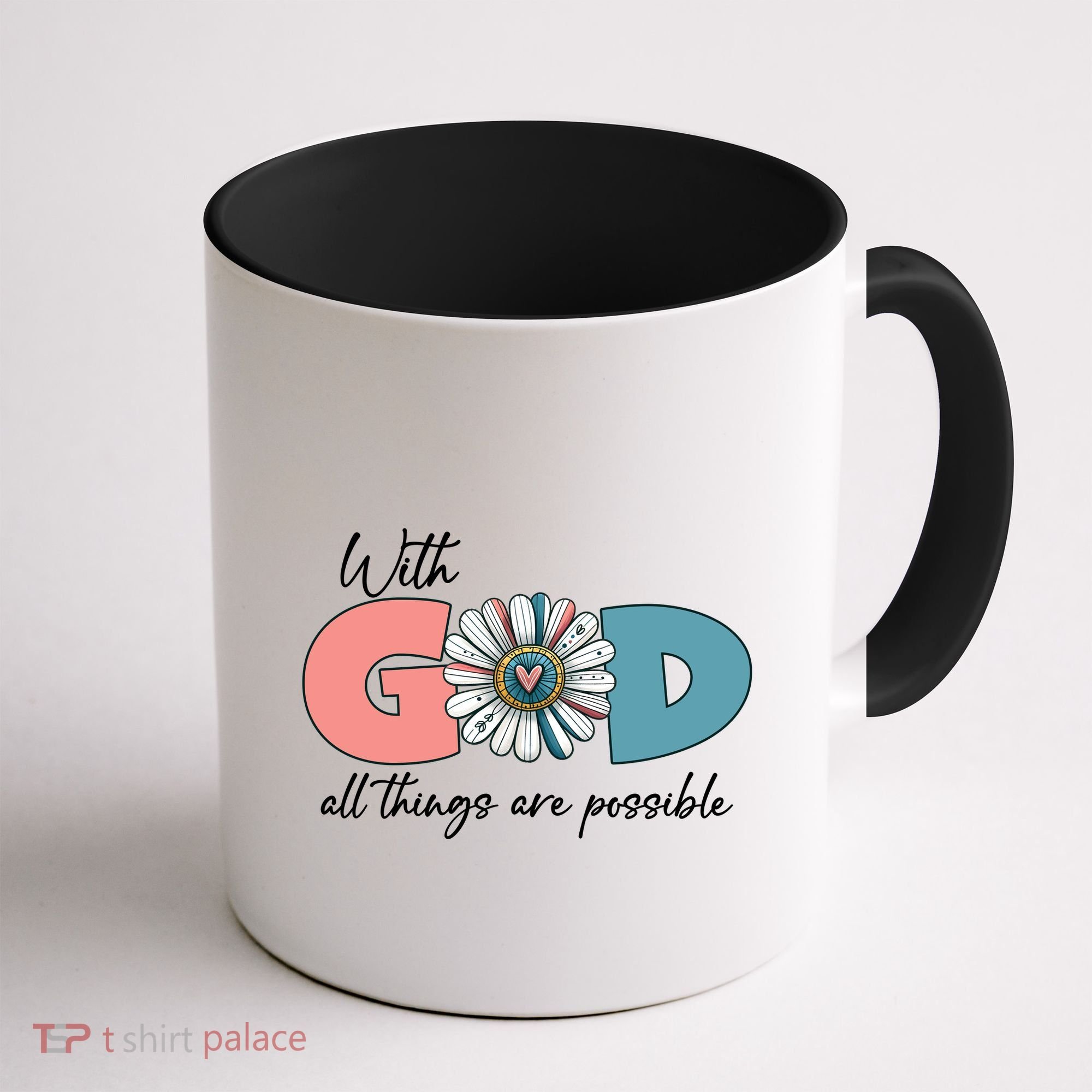 With God All Things Are Possible Coffee Mug