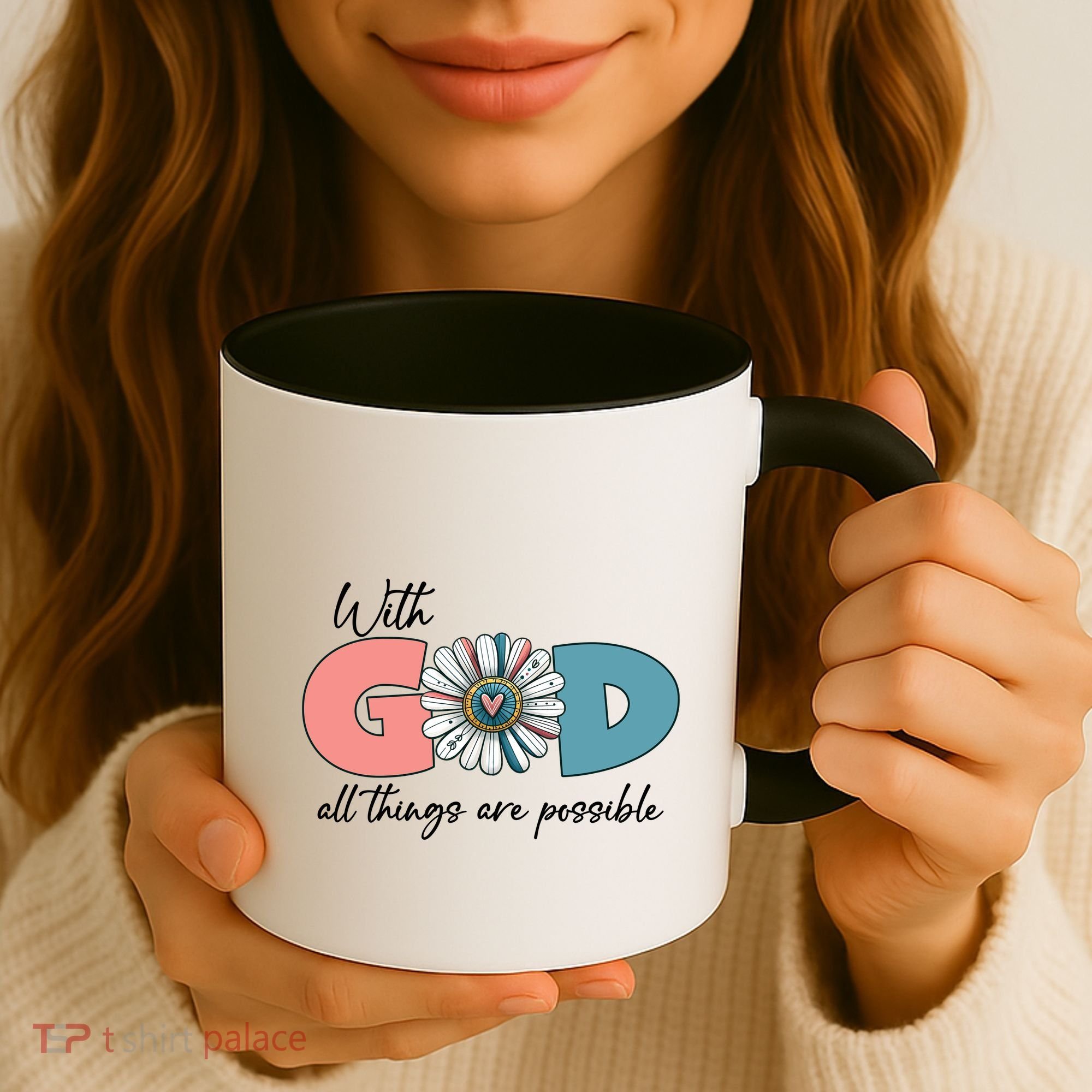With God All Things Are Possible Coffee Mug
