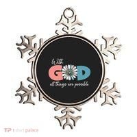 With God All Things Are Possible Ornament thumb 0