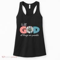 With God All Things Are Possible Women's Tank Top thumb 0