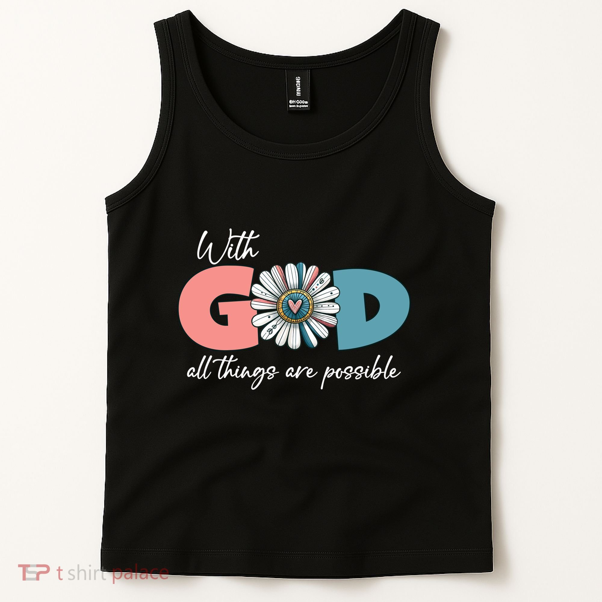 With God All Things Are Possible Tank Top
