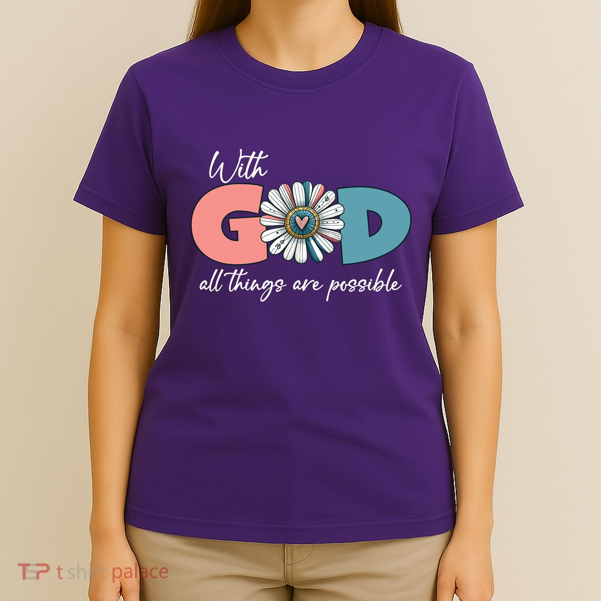 With God All Things Are Possible T-Shirt