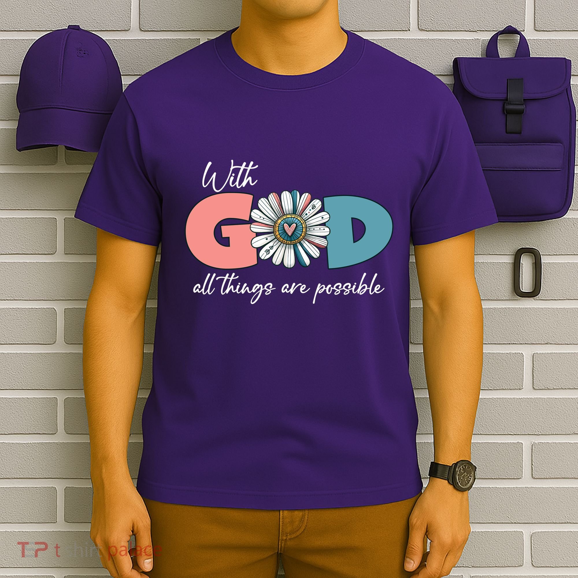 With God All Things Are Possible T-Shirt