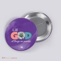 With God All Things Are Possible Button thumb 0