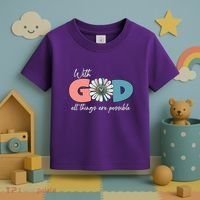 With God All Things Are Possible Toddler T-Shirt thumb 3