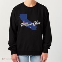 Willow Glen California San Jose Ca Map Women's Sweatshirt thumb 0
