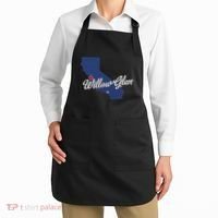 Willow Glen California San Jose Ca Map Apron thumb 2