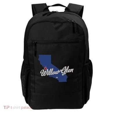 Willow Glen California San Jose Ca Map Backpack