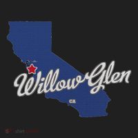 Willow Glen California San Jose Ca Map Beanie thumb 2