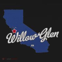 Willow Glen California San Jose Ca Map Women's Long Sleeve Shirt thumb 2