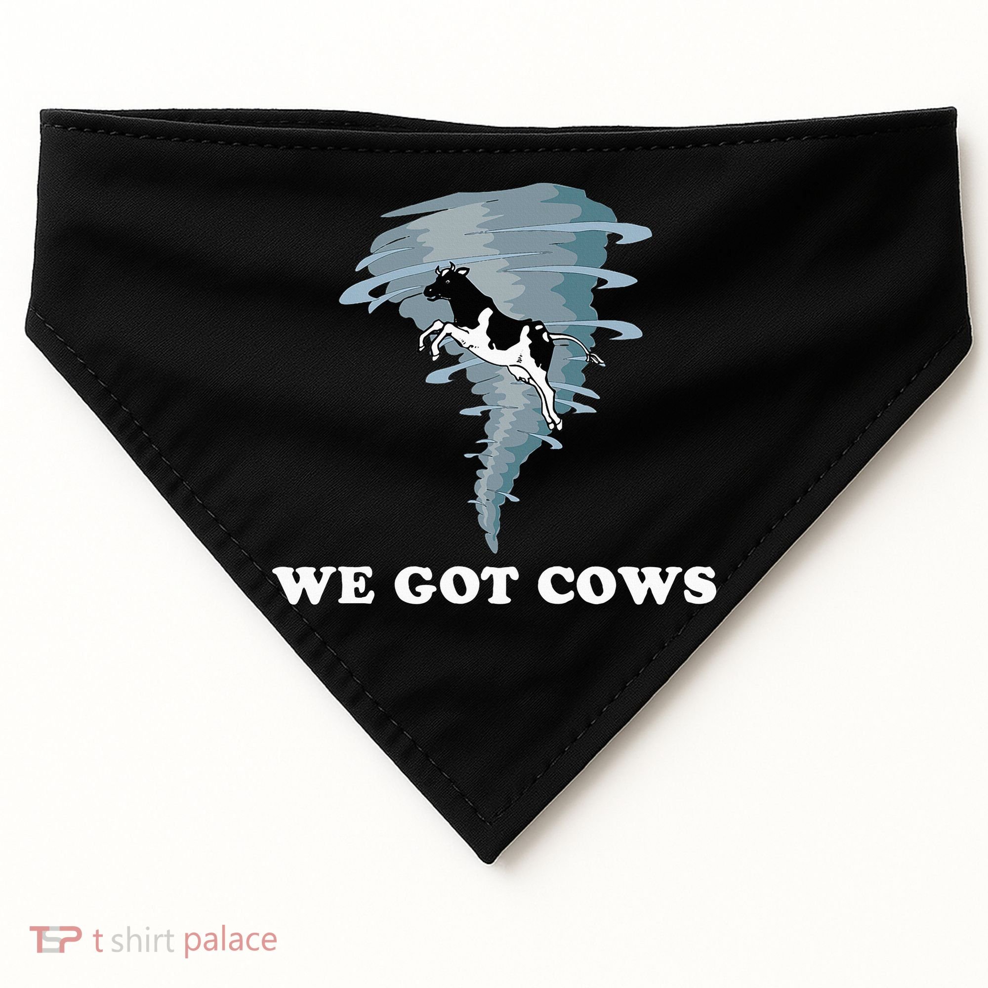 We Got Cows Tornado Chaser USA-Made Doggie Bandana