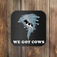 We Got Cows Tornado Chaser Coaster thumb 0
