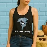 We Got Cows Tornado Chaser Women's Tank Top thumb 2