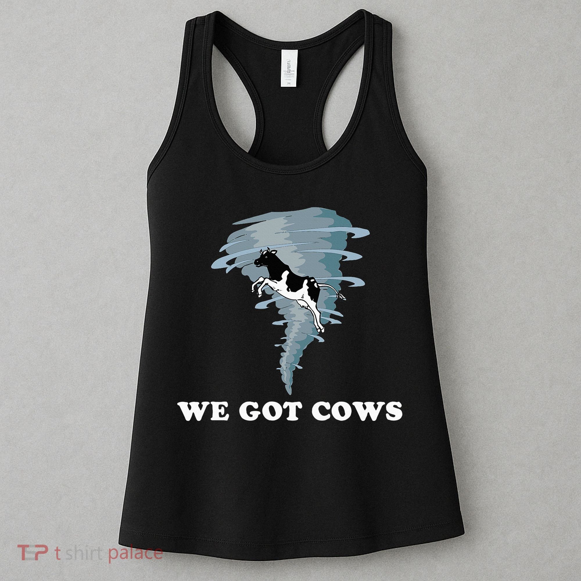 We Got Cows Tornado Chaser Women's Tank Top