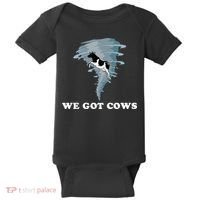 We Got Cows Tornado Chaser Baby Bodysuit thumb 0