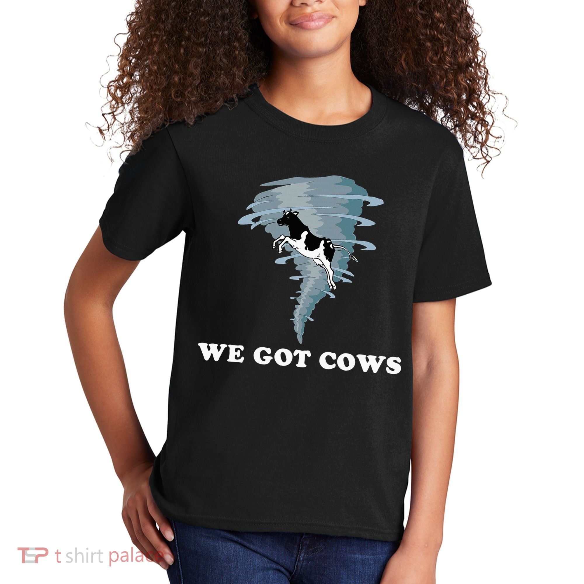 We Got Cows Tornado Chaser Kids T-Shirt