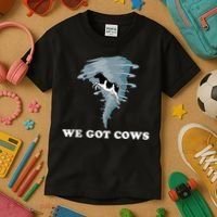 We Got Cows Tornado Chaser Kids T-Shirt thumb 3