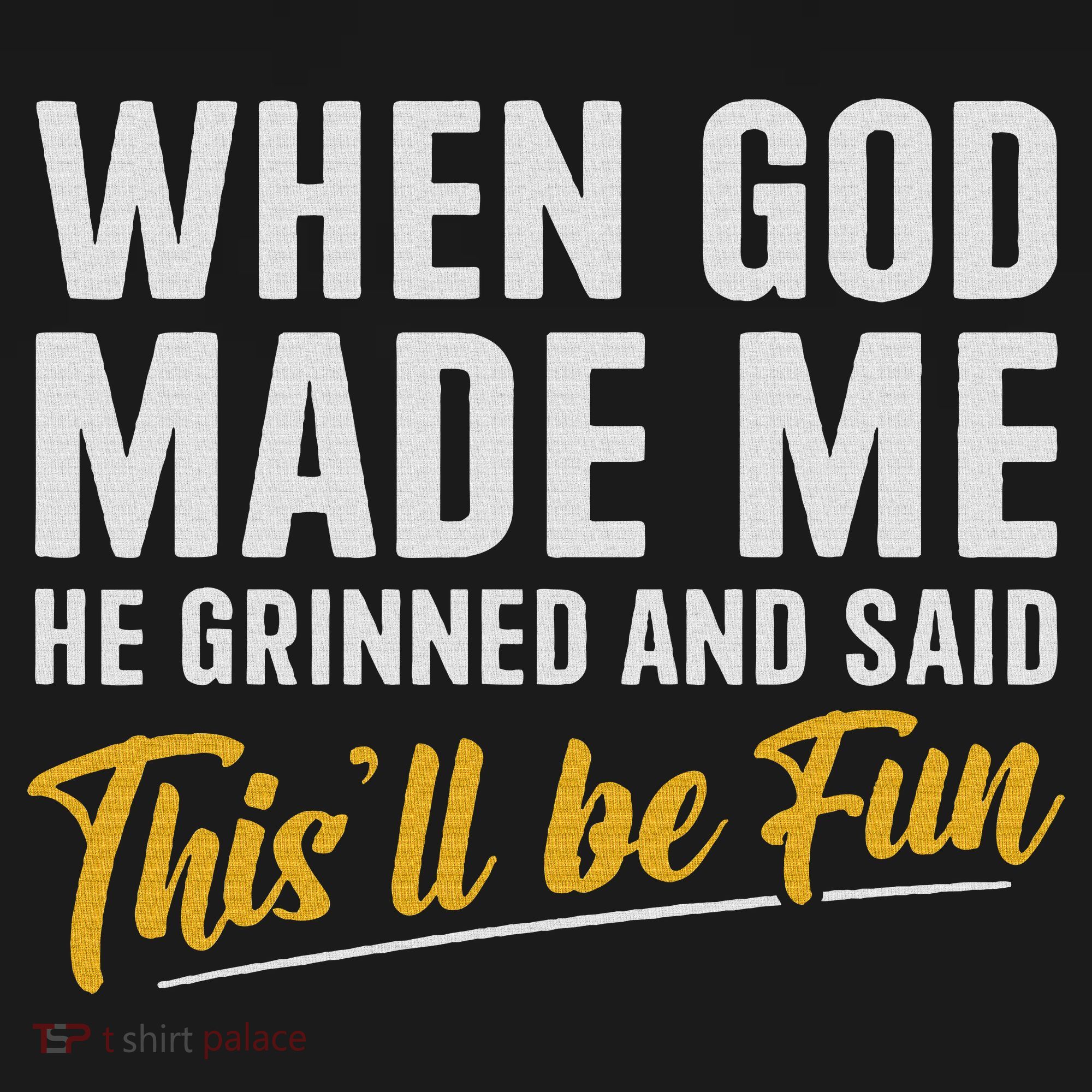 When God Created Me When God Made Me Funny God Kids Sweatshirt