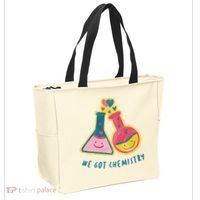 We Got Chemistry Cute Gift Tote Bag thumb 2