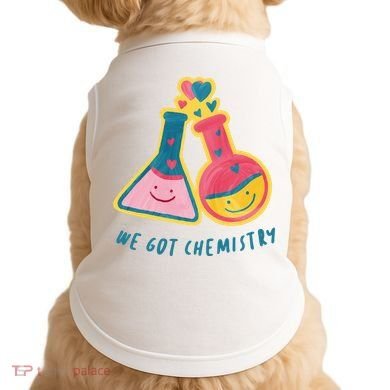 We Got Chemistry Cute Gift Doggie Tank