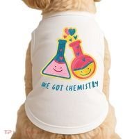 We Got Chemistry Cute Gift Doggie Tank thumb 0