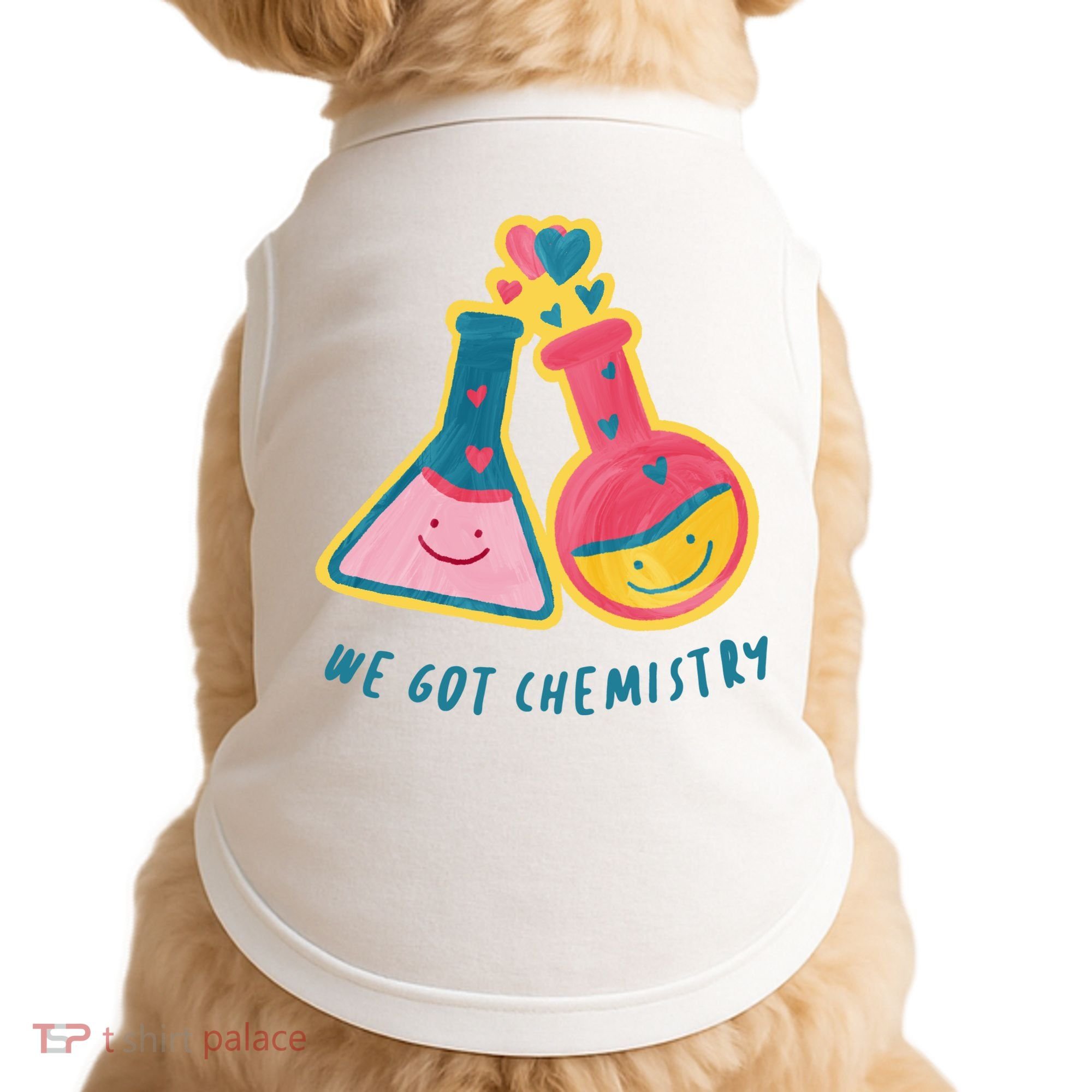 We Got Chemistry Cute Gift Doggie Tank