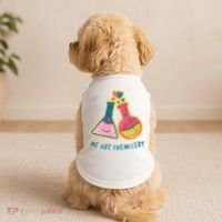 We Got Chemistry Cute Gift Doggie Tank thumb 2