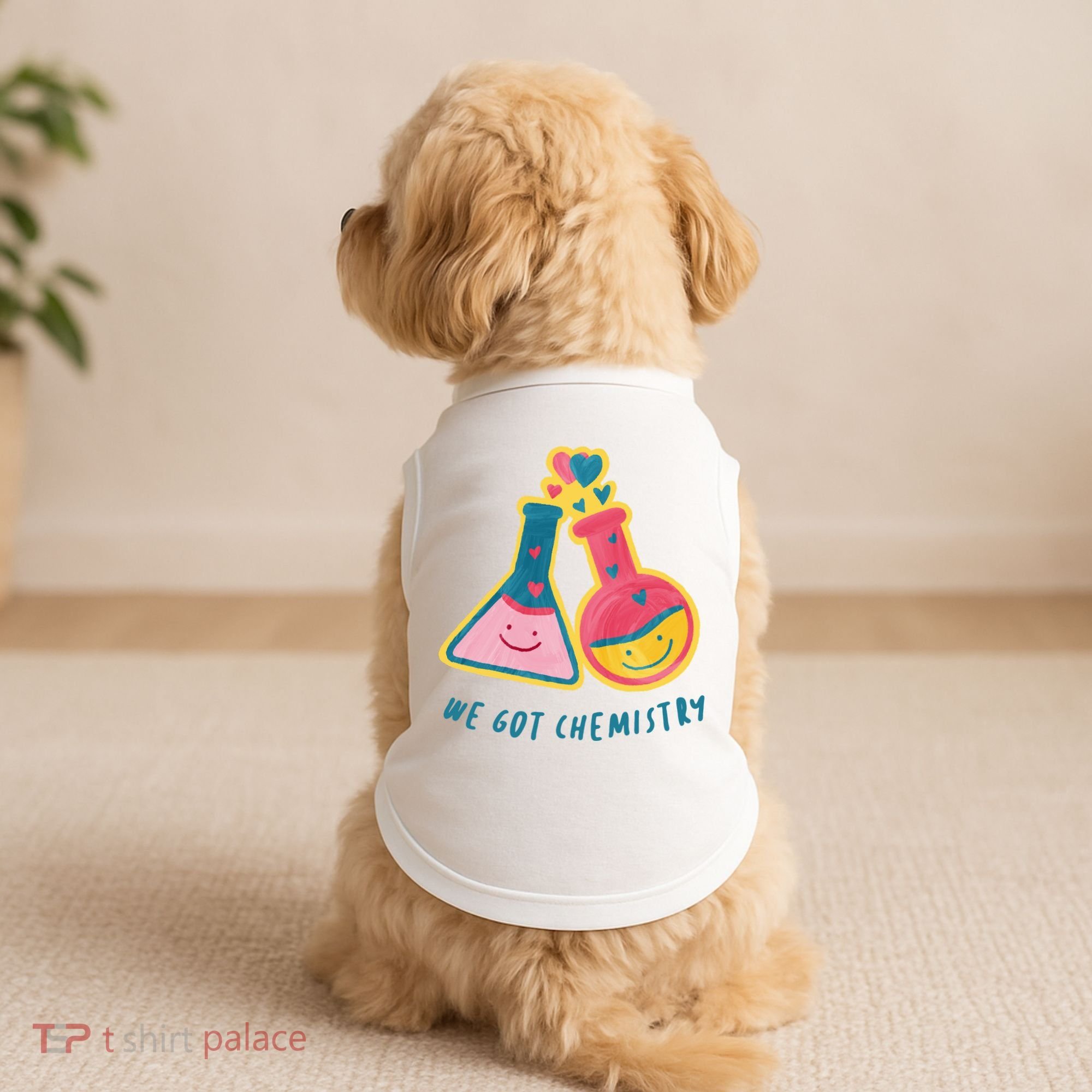 We Got Chemistry Cute Gift Doggie Tank