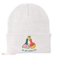 We Got Chemistry Cute Gift Beanie thumb 0