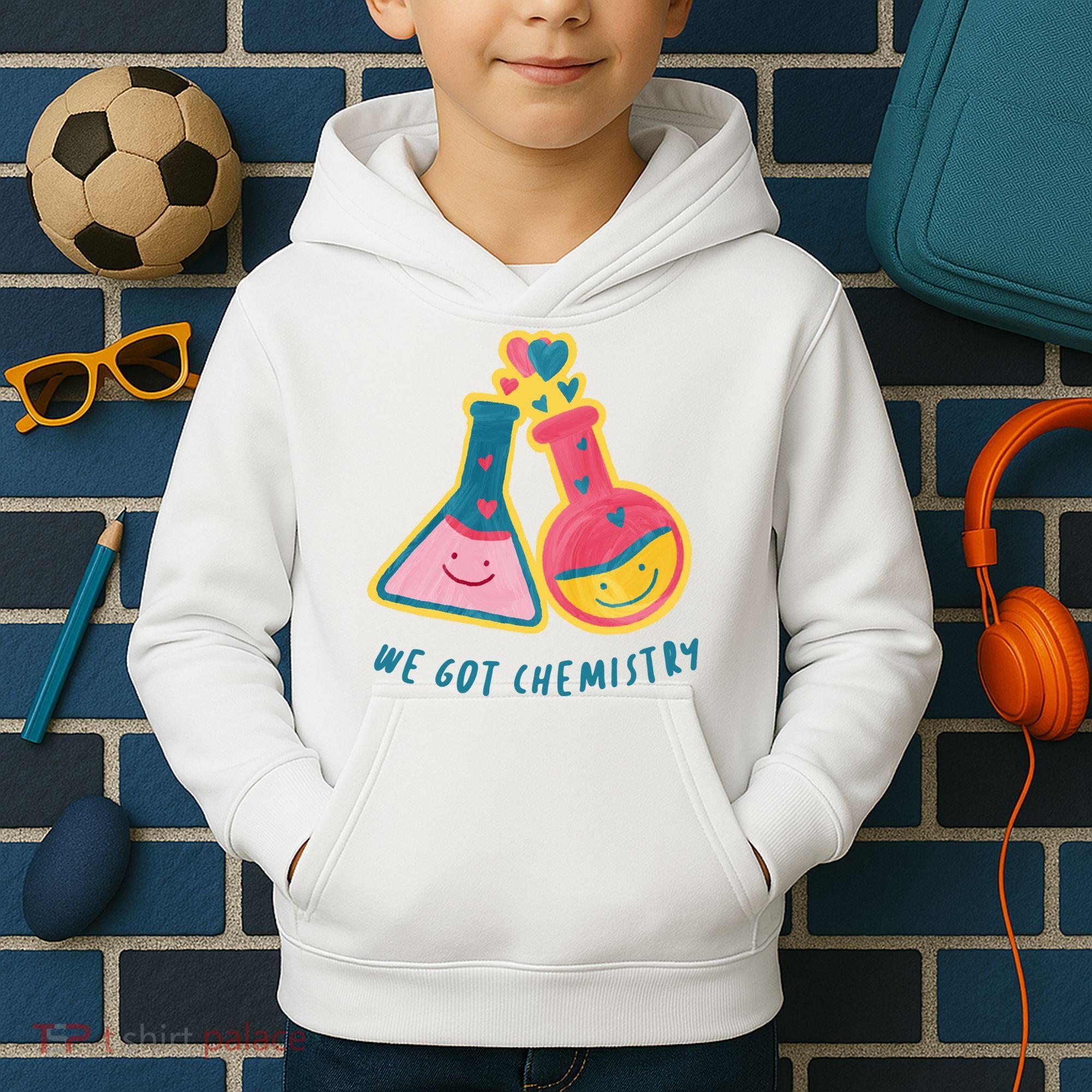 We Got Chemistry Cute Gift Kids Hoodie