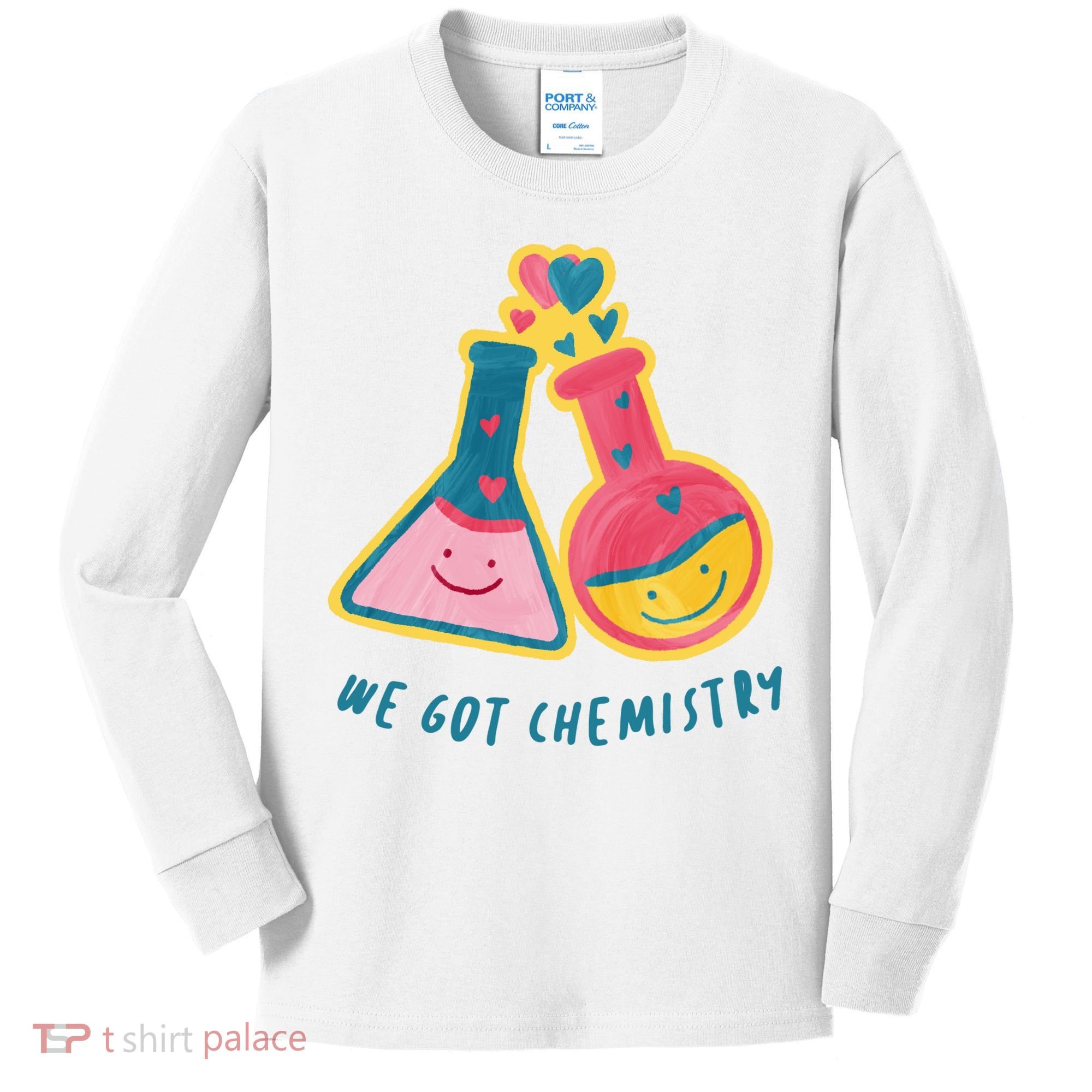 We Got Chemistry Cute Gift Kids Long Sleeve Shirt