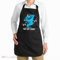 We Got Cows Funny Tornado Chaser Love Chasing Tornados Apron thumb 2