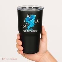 We Got Cows Funny Tornado Chaser Love Chasing Tornados Tumbler thumb 2