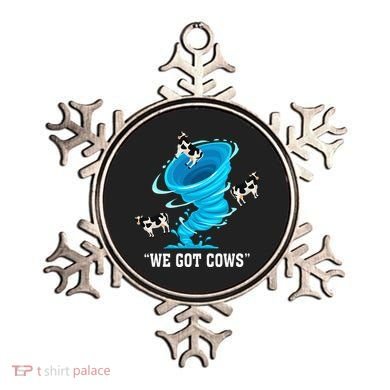 We Got Cows Funny Tornado Chaser Love Chasing Tornados Ornament