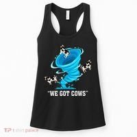 We Got Cows Funny Tornado Chaser Love Chasing Tornados Women's Tank Top thumb 0