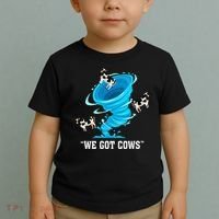 We Got Cows Funny Tornado Chaser Love Chasing Tornados Toddler T-Shirt thumb 2