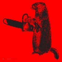 Woodchuck Groundhog Day Could Chainsaw Wood Santa Hat thumb 1